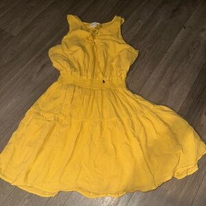 Universal Thread Yellow Midi Dress